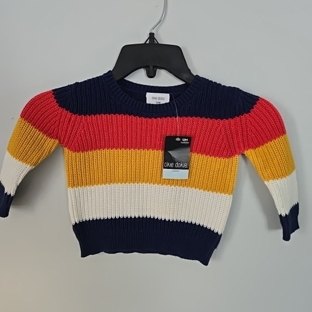 Colorful Striped Sweater